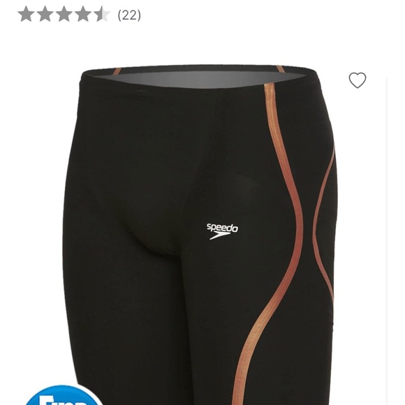 Men's LZR Pure Intent High Waist Jammer Tech Suit Swimsuit- size 23 - Picture 3 of 4